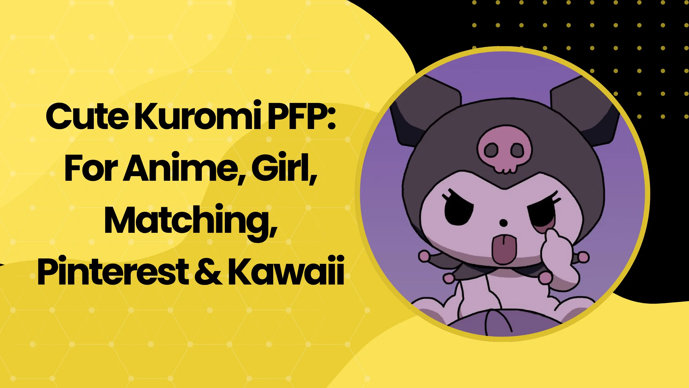 Cute Kuromi PFP