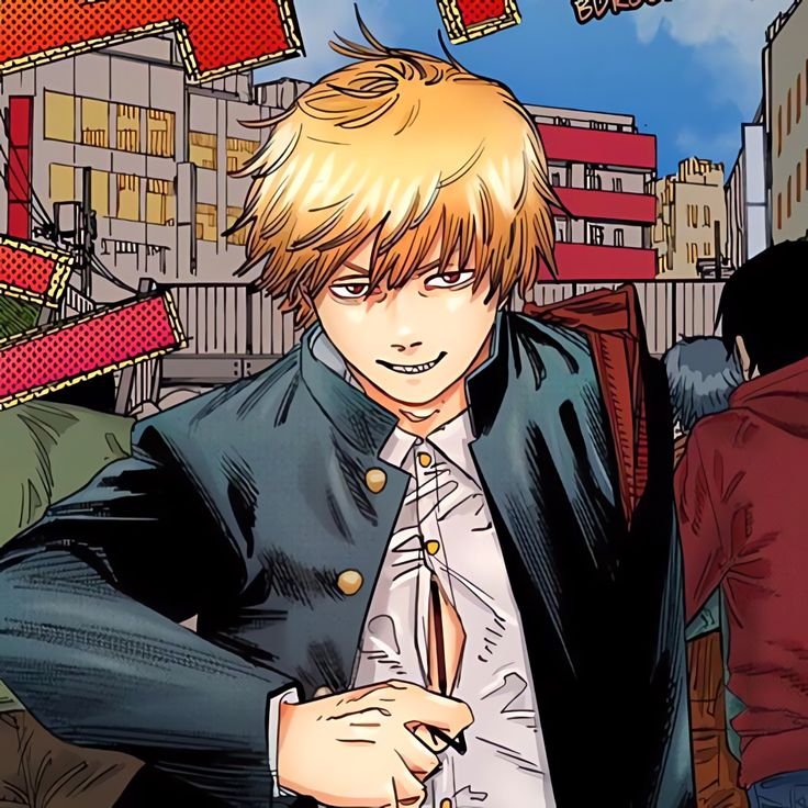 Denji PFP Manga
