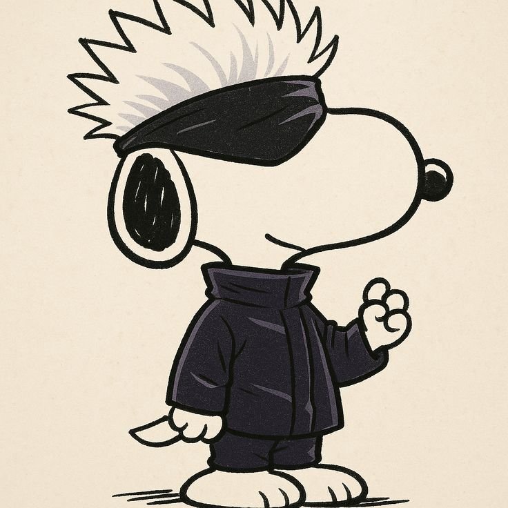 Snoopy PFP Anime Style