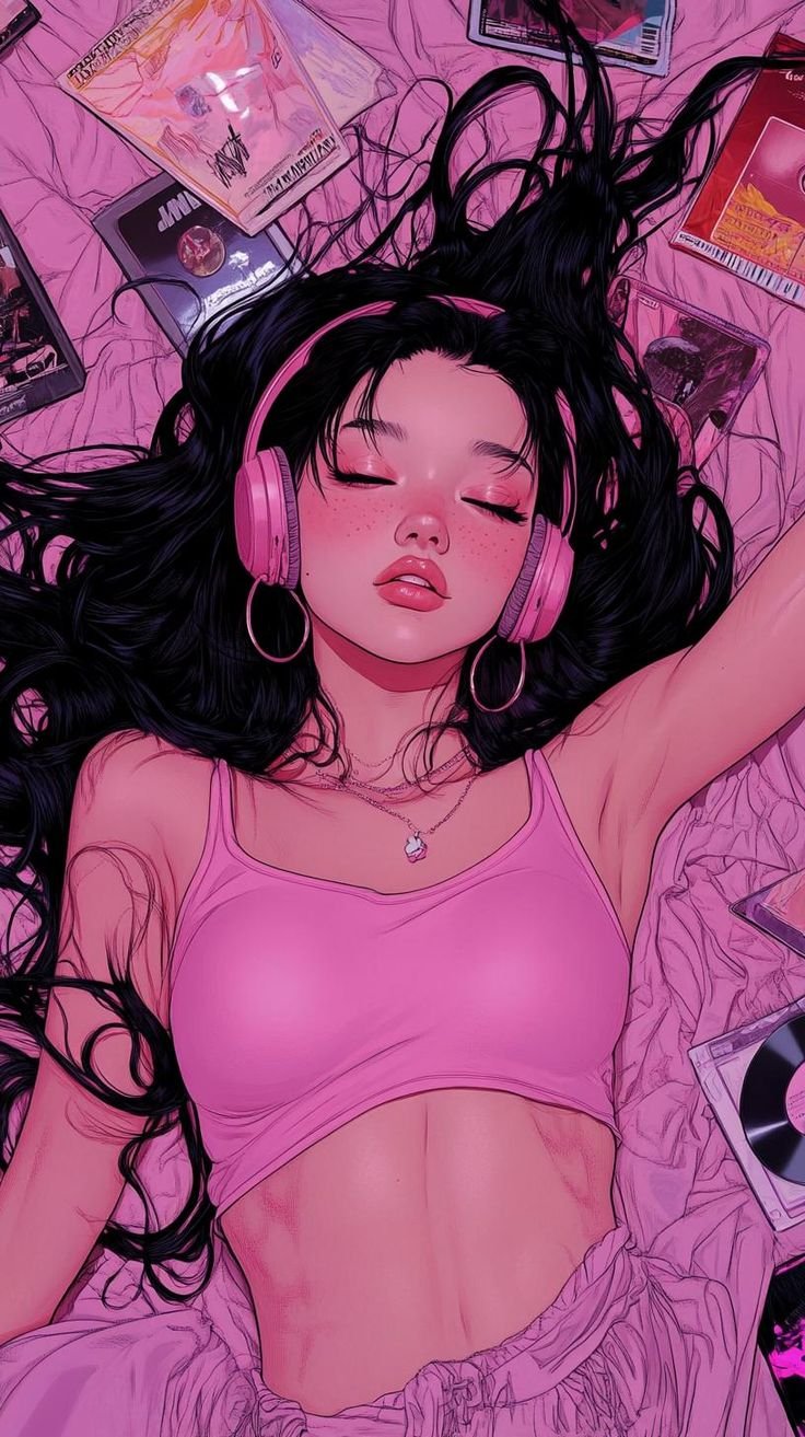 Aesthetic Pink PFP Y2K