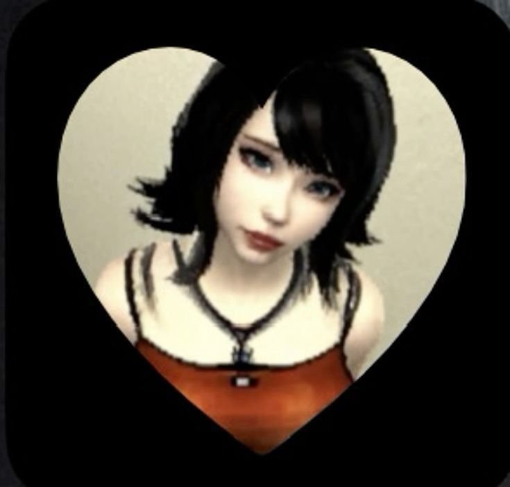 Y2K PFP Heart Frame