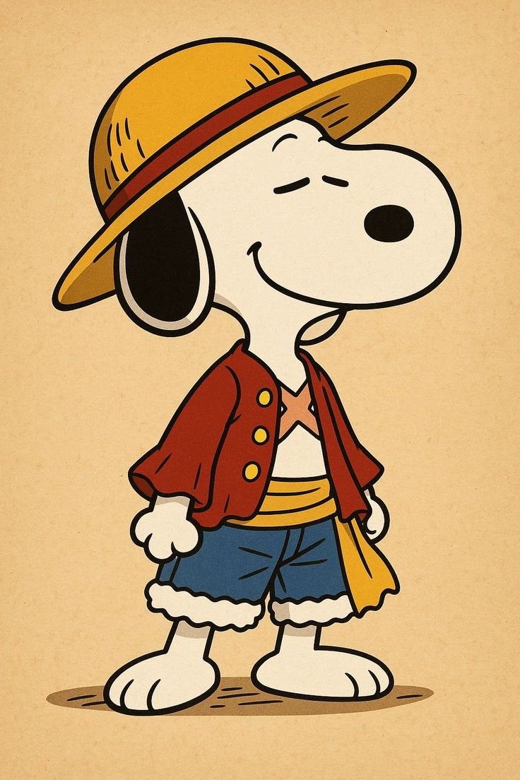 Snoopy PFP Anime Style
