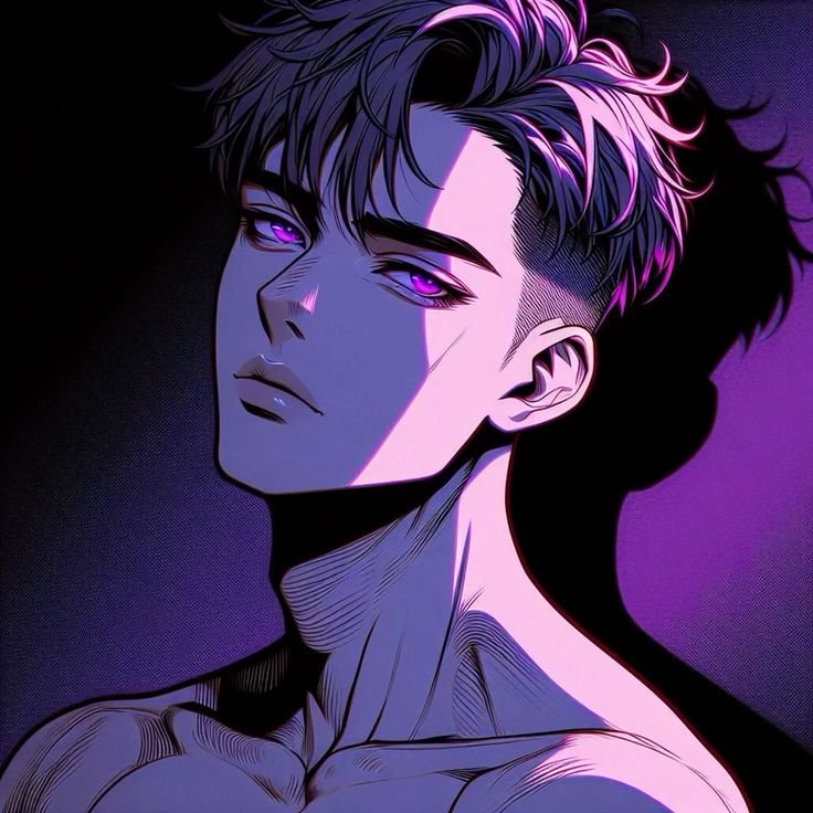 Purple PFP Boy