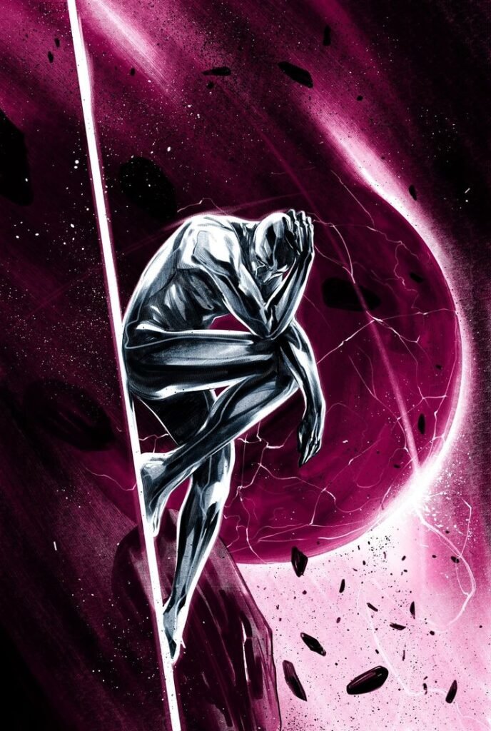 Pink silver surfer pfp