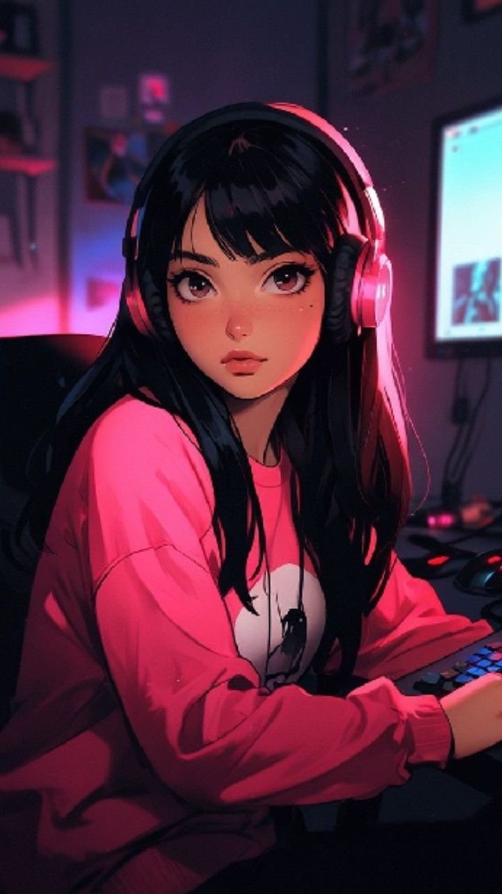 Aesthetic Pink PFP Y2K