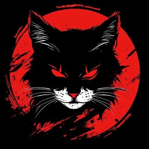Black Cat Halloween PFP