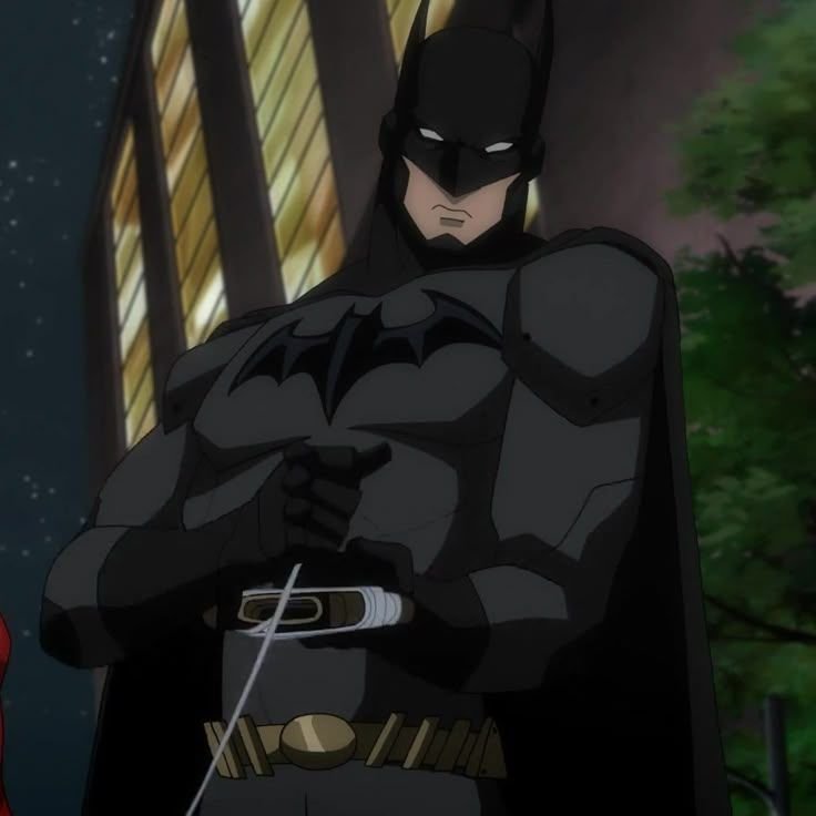 Batman pfp cartoon