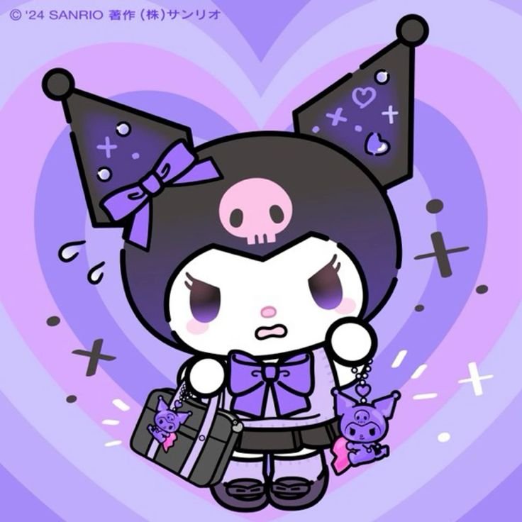 Cute Purple Kuromi PFP