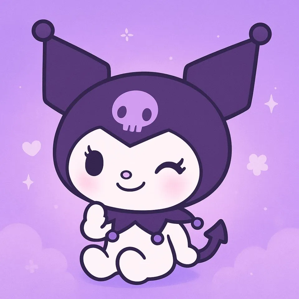 Cute Purple Kuromi PFP