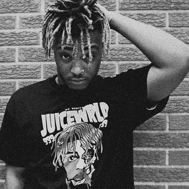 Juice wrld pfp black and white