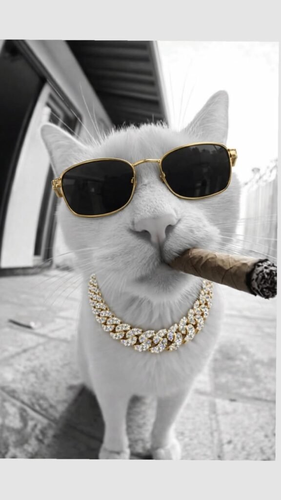 Cat Smoking PFP