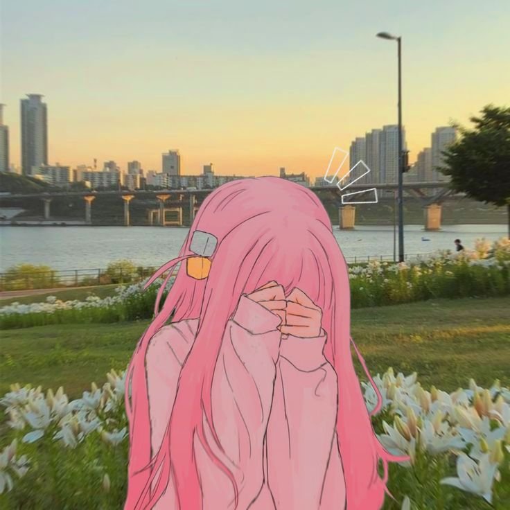 Animated PFP Pink