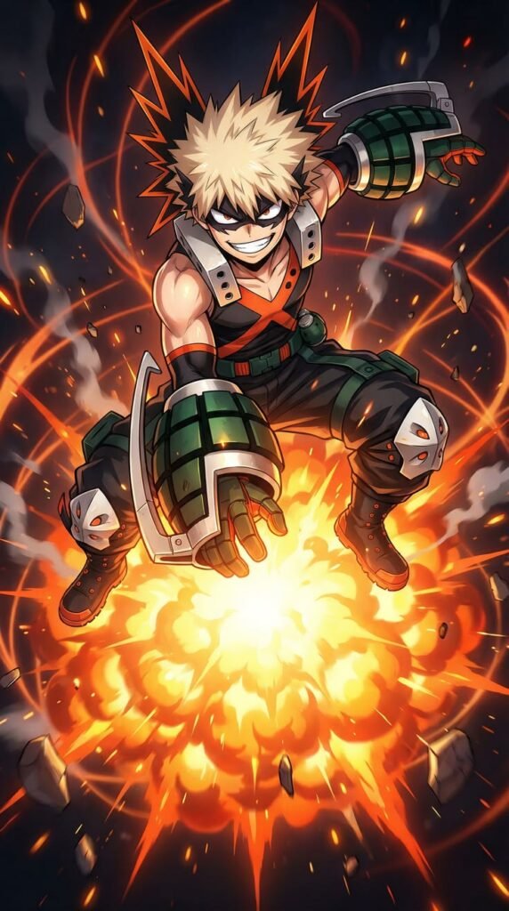 Bakugo PFP Wallpaper