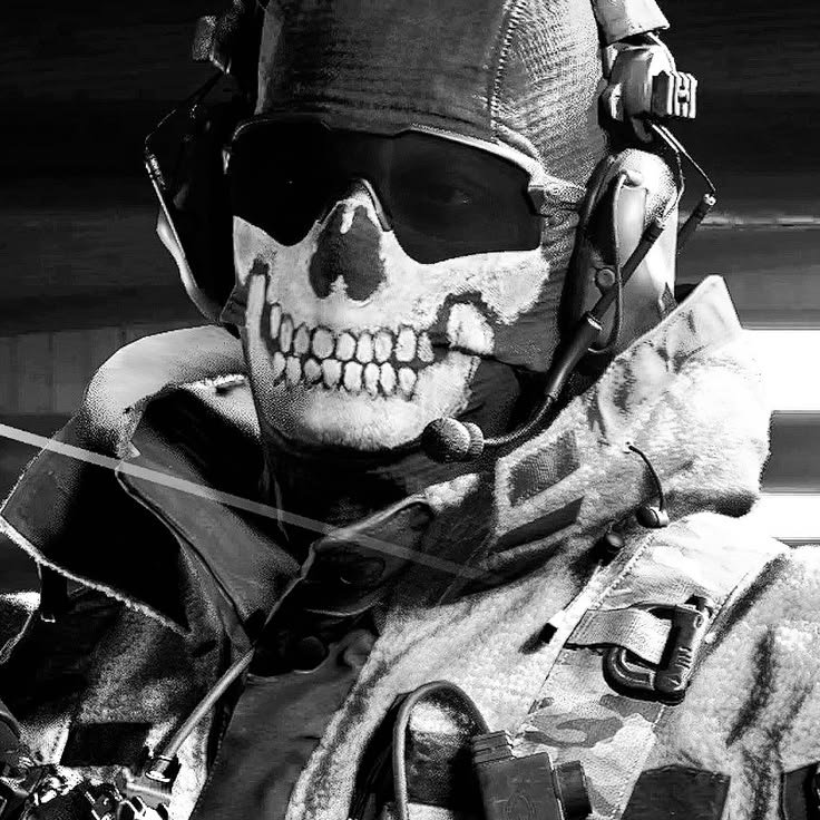 COD Black And White PFP