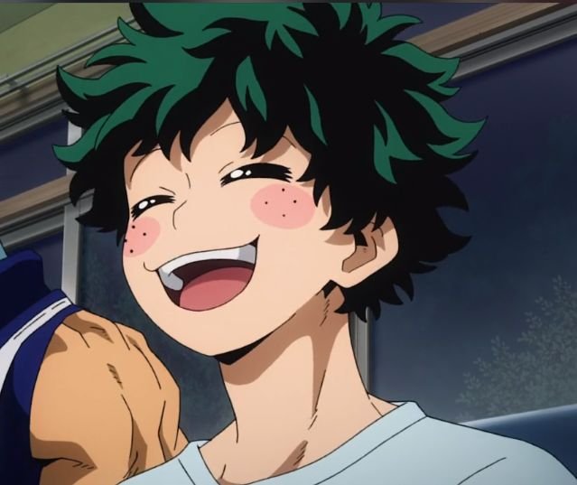 Deku PFP Happy