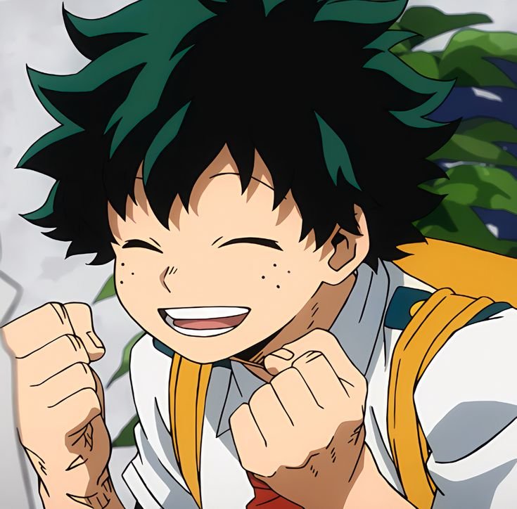 Deku PFP Smiling