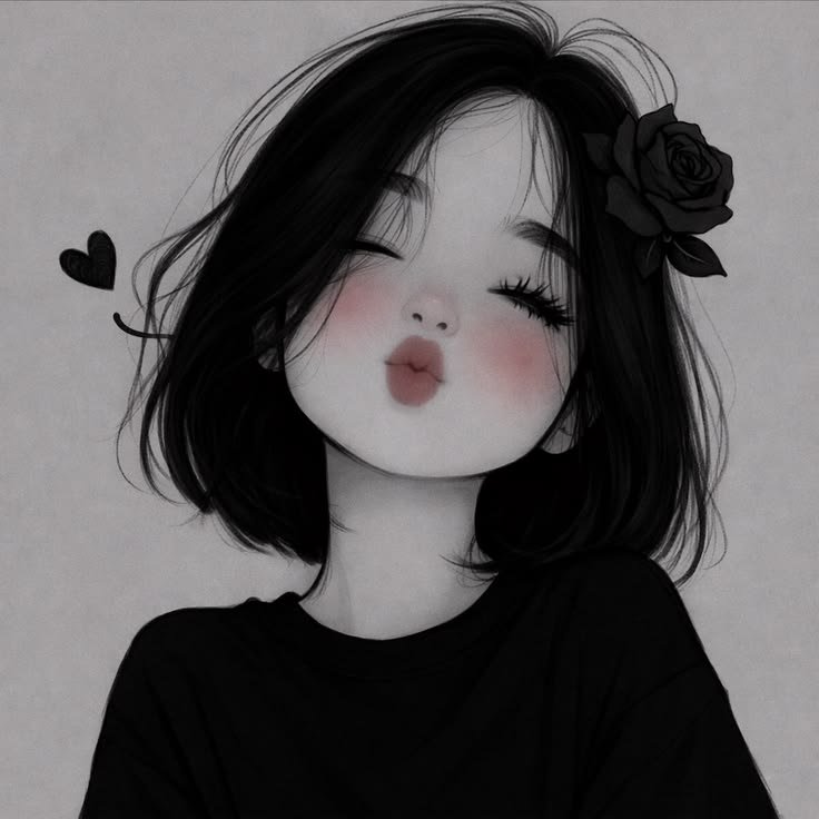 Discord Girl PFP Cartoon