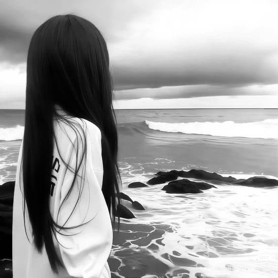 Egirl PFP Black And White