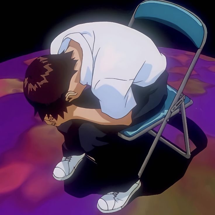 Evangelion PFP Sad