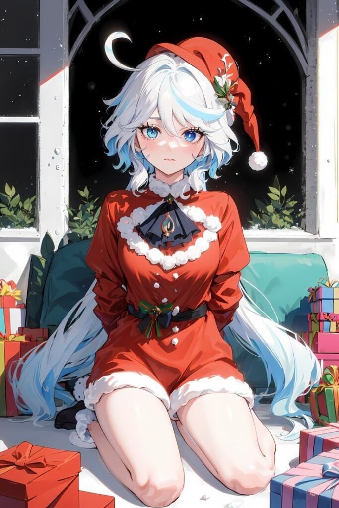 Furina PFP Christmas
