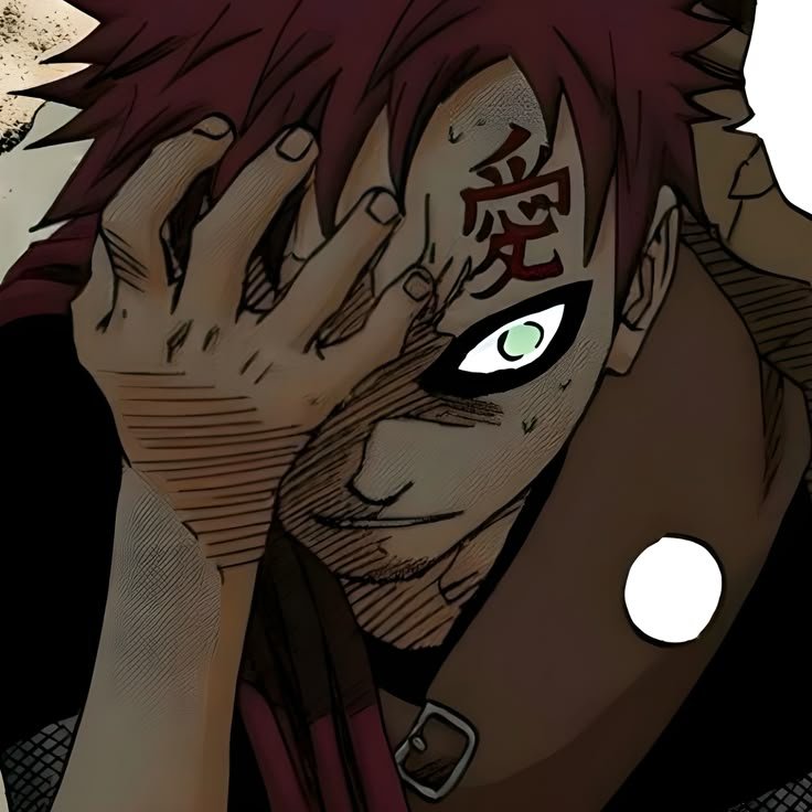Gaara PFP Creepy