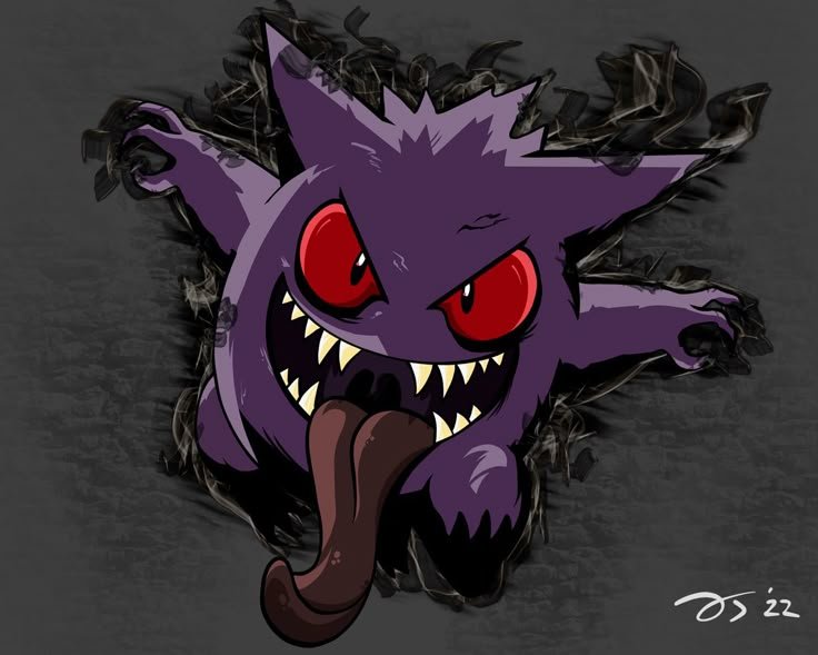Gengar PFP Creepy