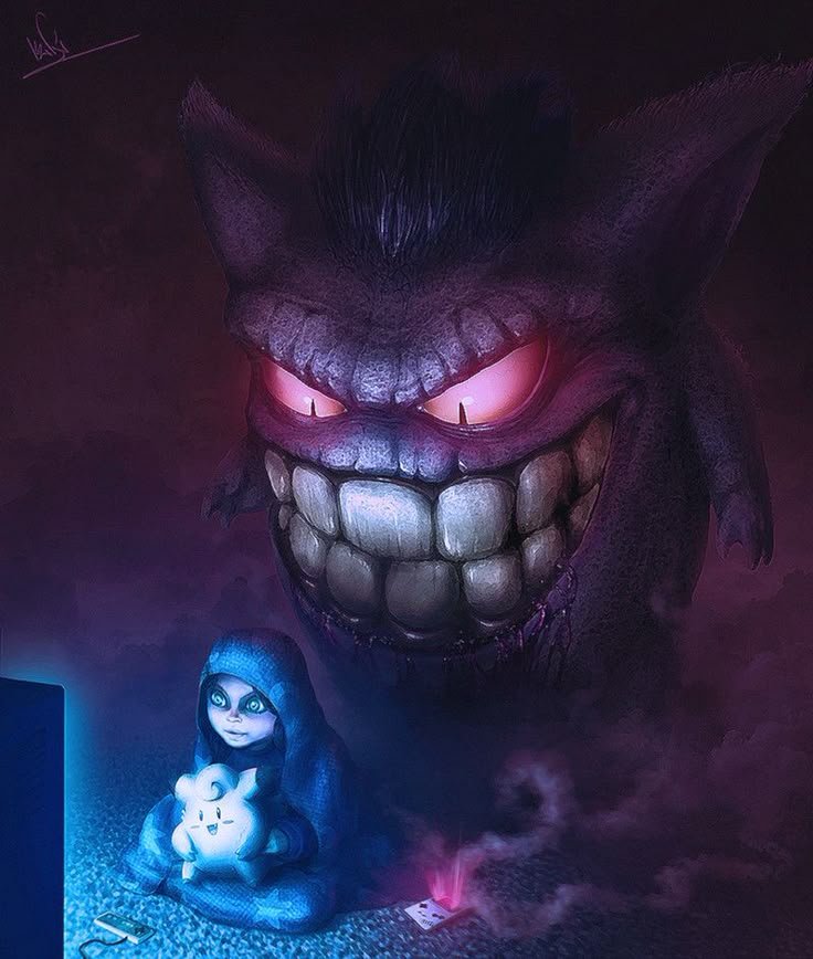 Gengar PFP Creepy