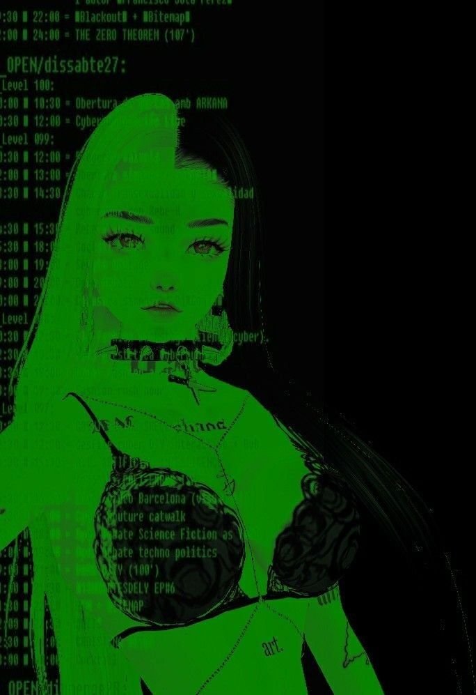 Green Y2K PFP