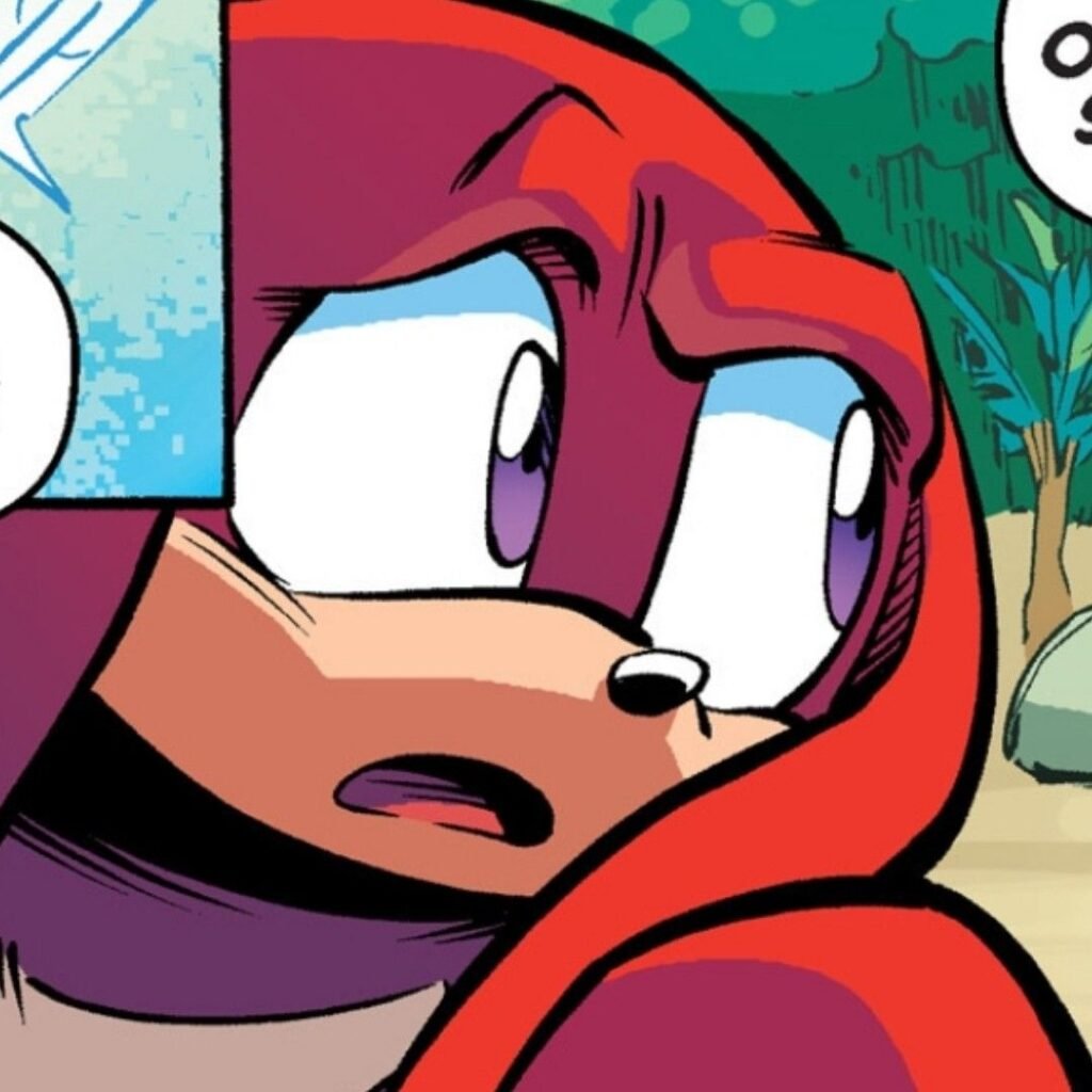 Knuckles PFP Sad