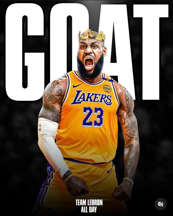 LeBron GOAT PFP