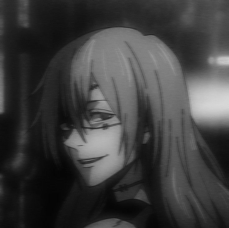 Mahito PFP Black And White