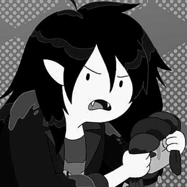 Marceline PFP Black And White