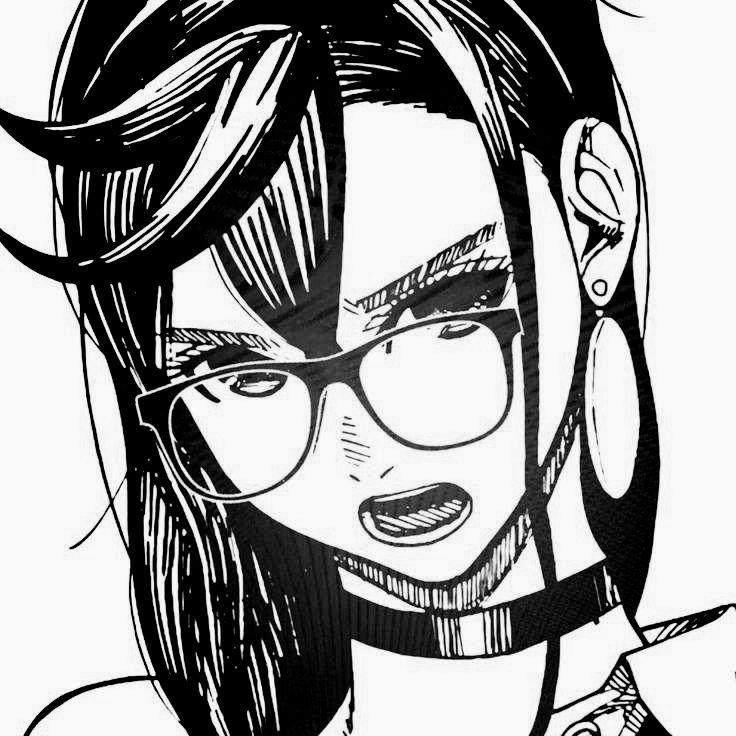 Momo Ayase PFP Black And White