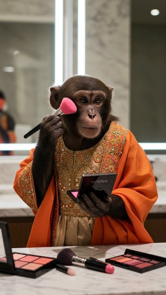 Monkey PFP Girl