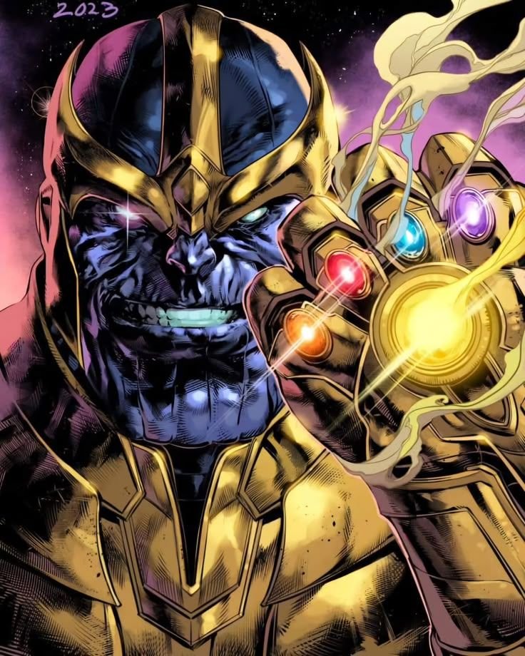 Thanos PFP Anime