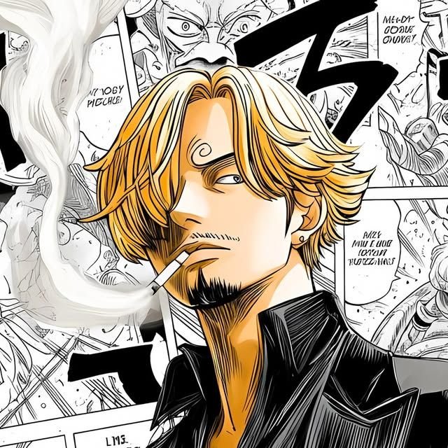 Sanji Smoking PFP